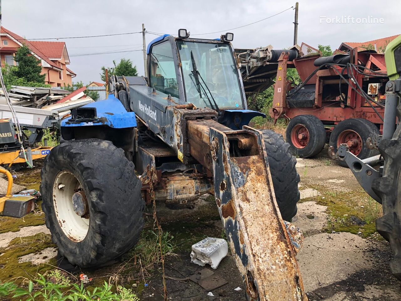 New Holland LM 410 cargadora telescópica para piezas